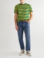 Polo Ralph Lauren - Striped Cotton-Jersey T-Shirt - Yellow