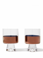 Tom Dixon - Tank Set of Two Painted Lowball Glasses