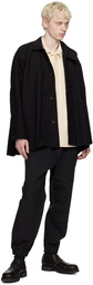 Jan-Jan Van Essche Black O-Project Coat