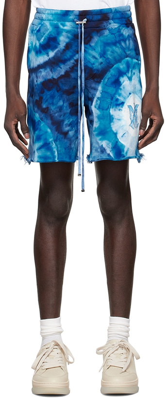 Photo: AMIRI Blue Cotton Shorts