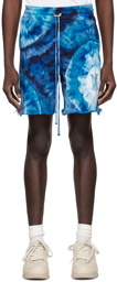 AMIRI Blue Cotton Shorts