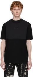 HELIOT EMIL Black Layered T-Shirt