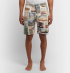 Desmond & Dempsey - Printed Cotton Pyjama Shorts - Multi