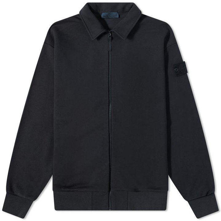 Photo: Stone Island Men's Ghost Jersey Jacket in Navy