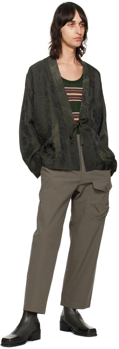 UMA WANG Gray Paxton Cargo Pants