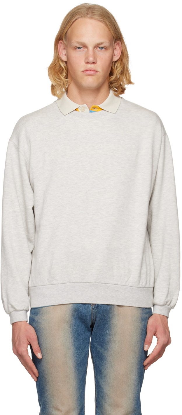 ERL Gray Crewneck Sweatshirt