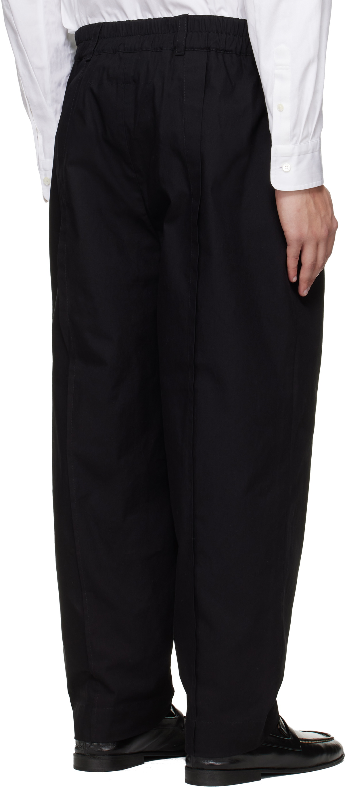 Toogood Black 'The Librarian' Trousers