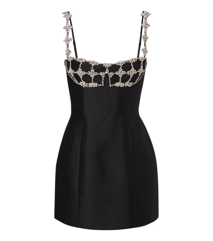 Photo: Rachel Gilbert Acacia wool and silk bustier dress