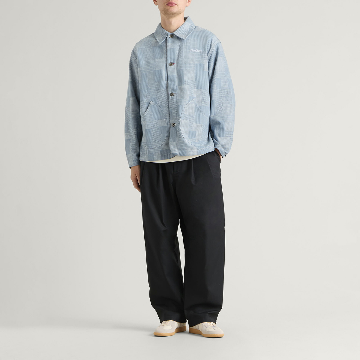 Malbon Men's Reform Jacket in Denim