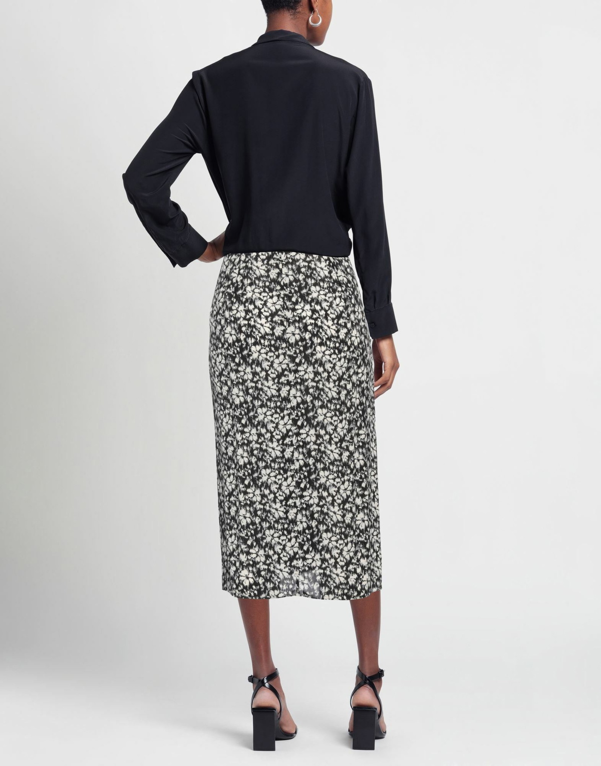 Marant Étoile Womens Midi skirt in Black
