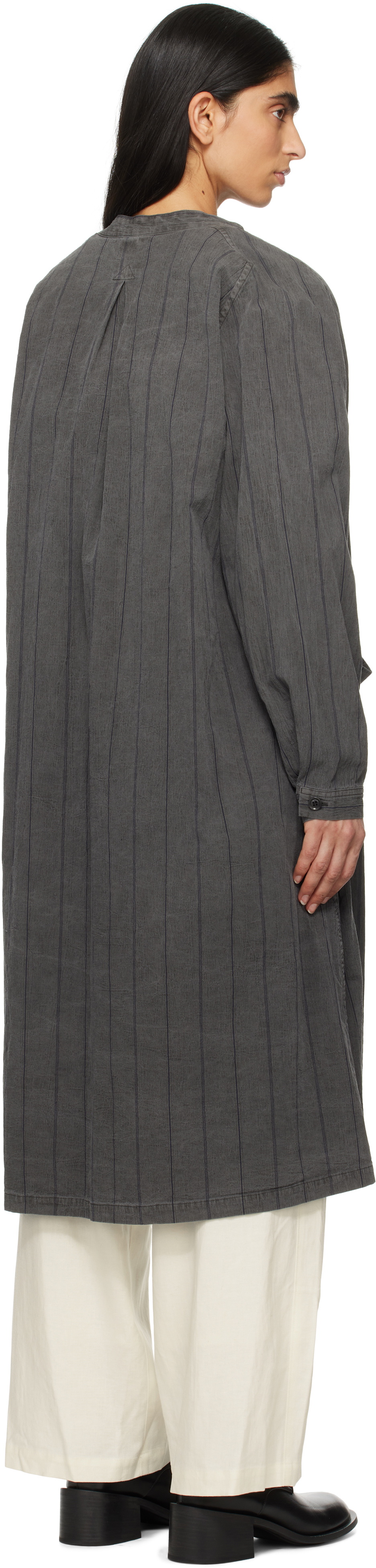 Y's Gray Sergical Gown Coat