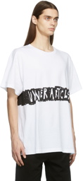 Vyner Articles White Scribble Print T-Shirt