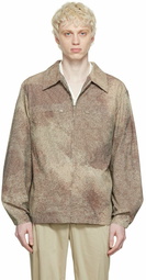 Lemaire Brown Cotton Jacket