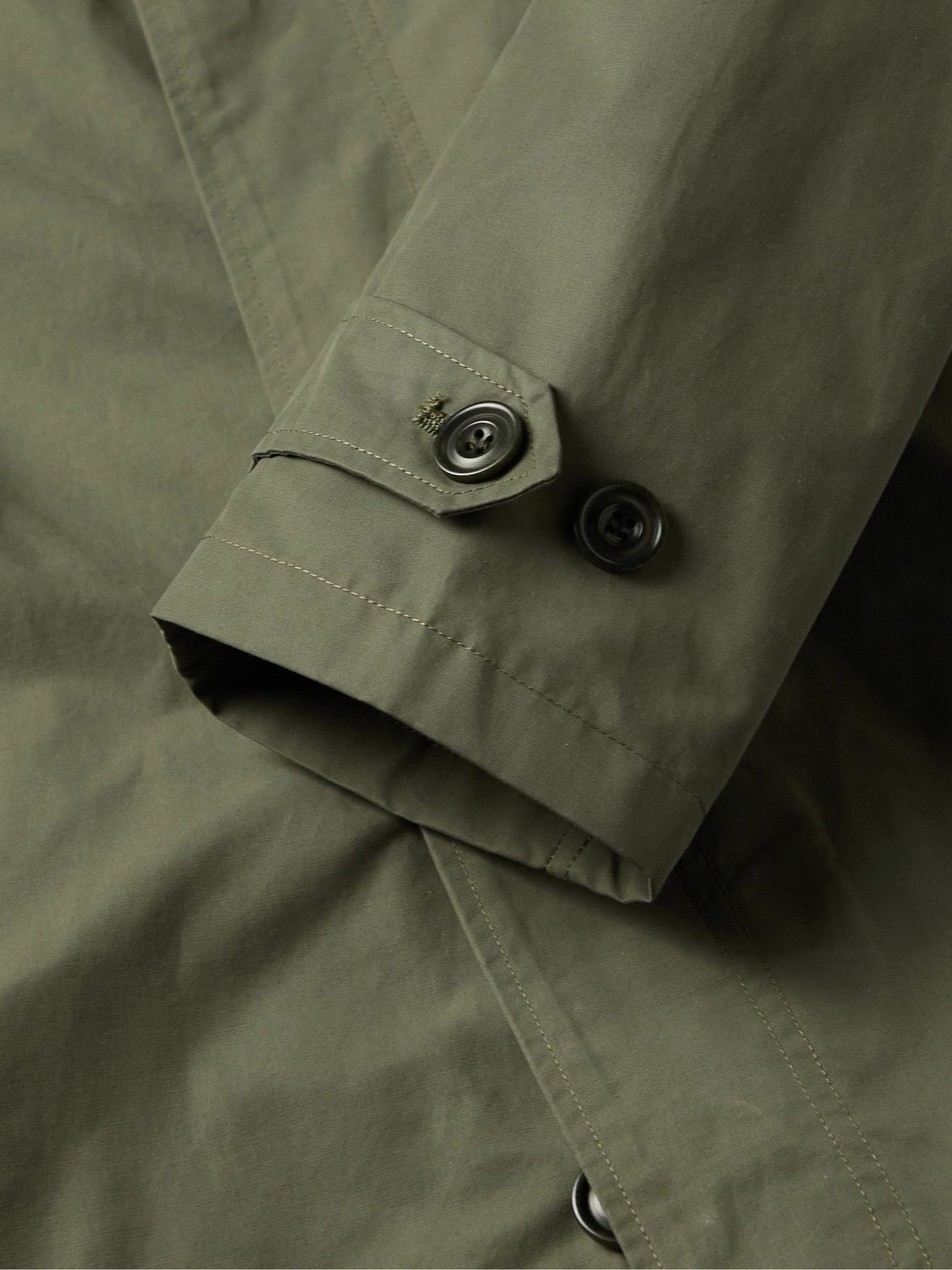 HARTFORD - Jorrow Olmetex Trench Coat - Green Hartford