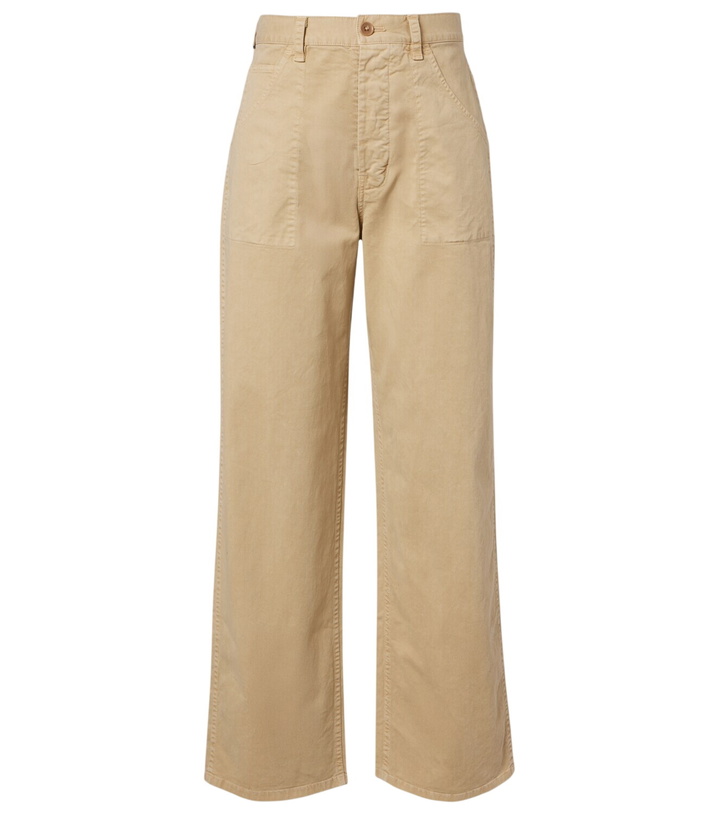 Photo: Nili Lotan Whitney cotton wide-leg pants