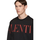 Valentino Black Logo Sweatshirt