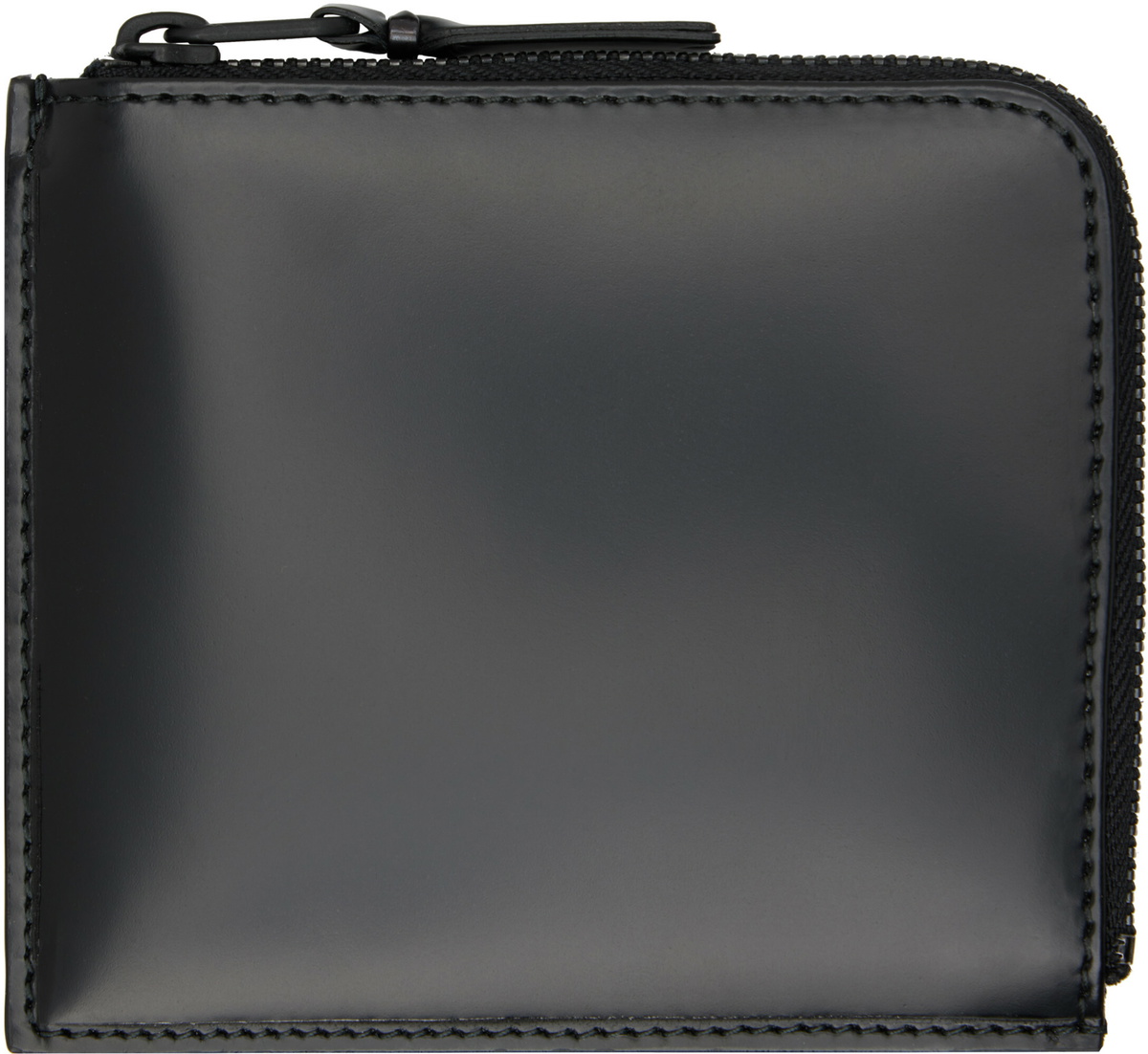 COMME des GARÇONS WALLETS Black Leather Wallet