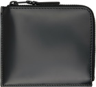COMME des GARÇONS WALLETS Black Leather Wallet