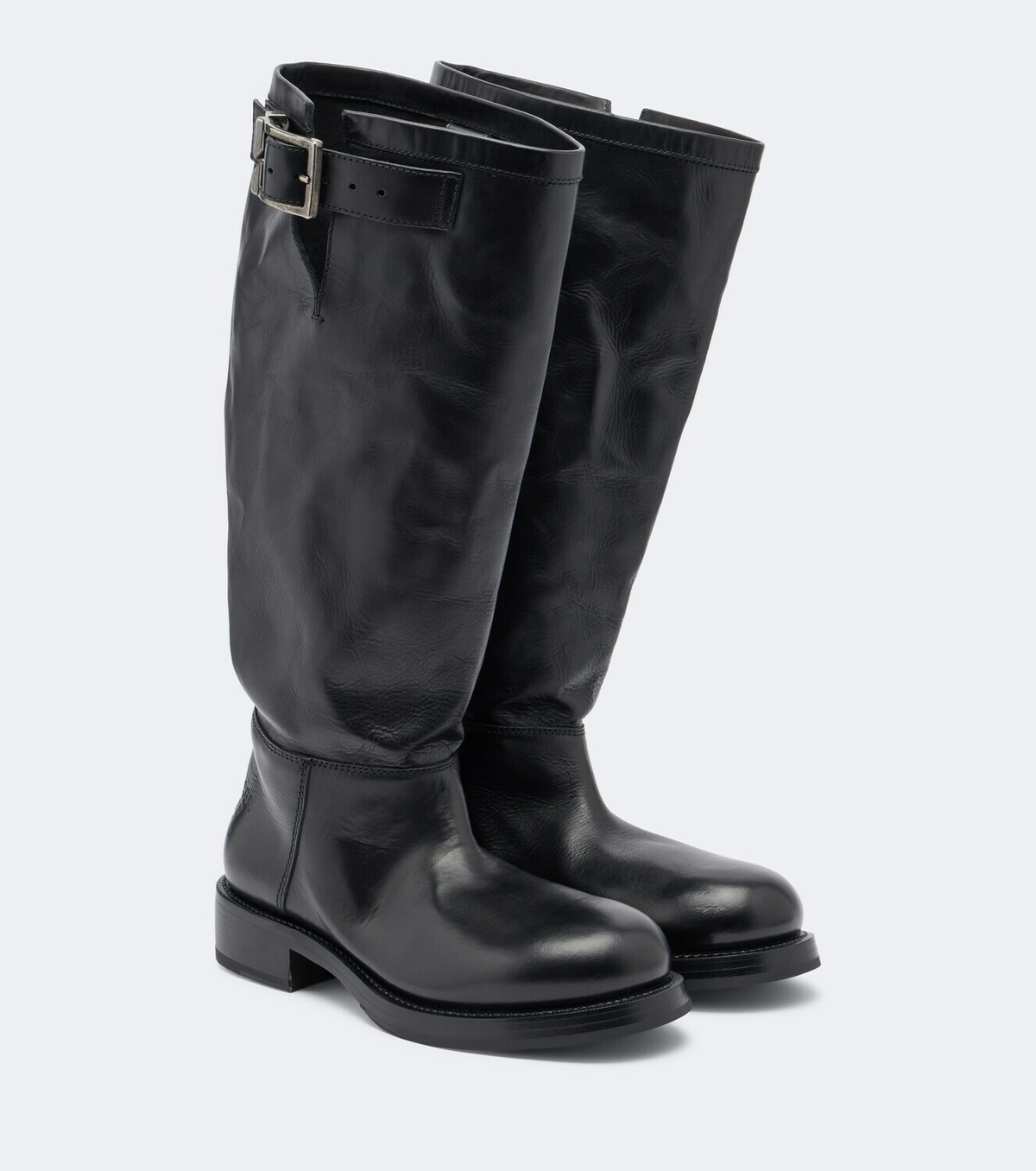 Balenciaga Leather biker boots