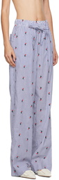 Caro Editions Blue Hannah Trousers