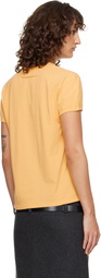 MM6 Maison Margiela Yellow 'Margie' T-Shirt