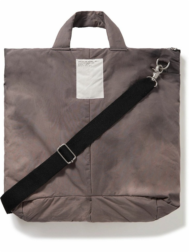 Photo: Applied Art Forms - WU1-1 Logo-Appliquéd Cotton Tote Bag