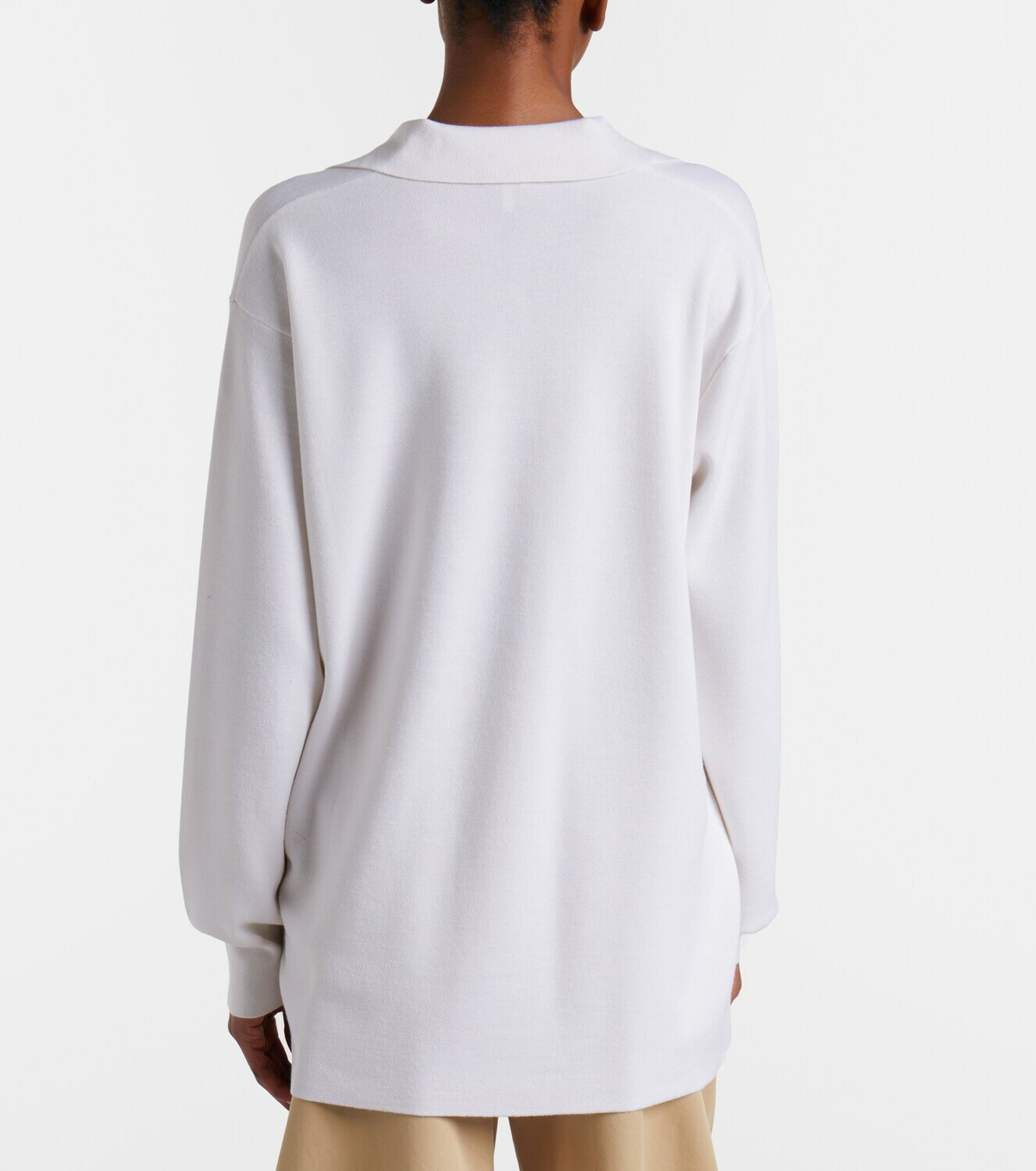 Loewe Double L cashmere blend polo sweater