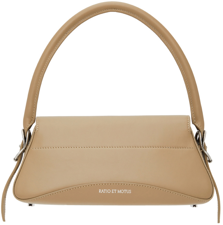 Ratio et Motus Beige Cosmo Shoulder Bag