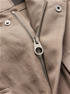 Loro Piana - Traveler Rain System® Cotton and Linen-Blend Field Jacket - Brown