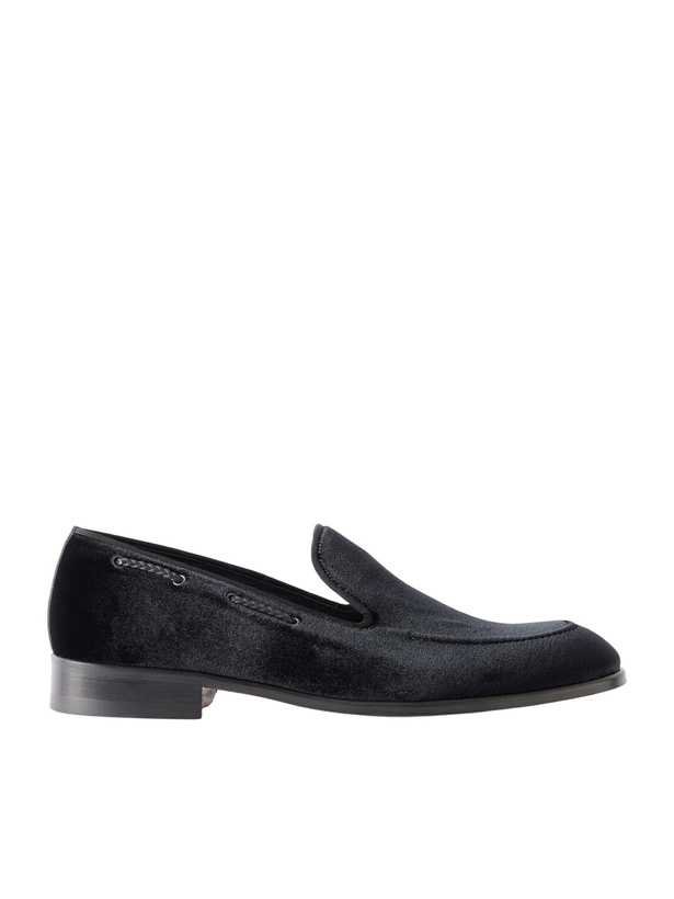 Photo: Mr P. - Velvet Loafers - Black