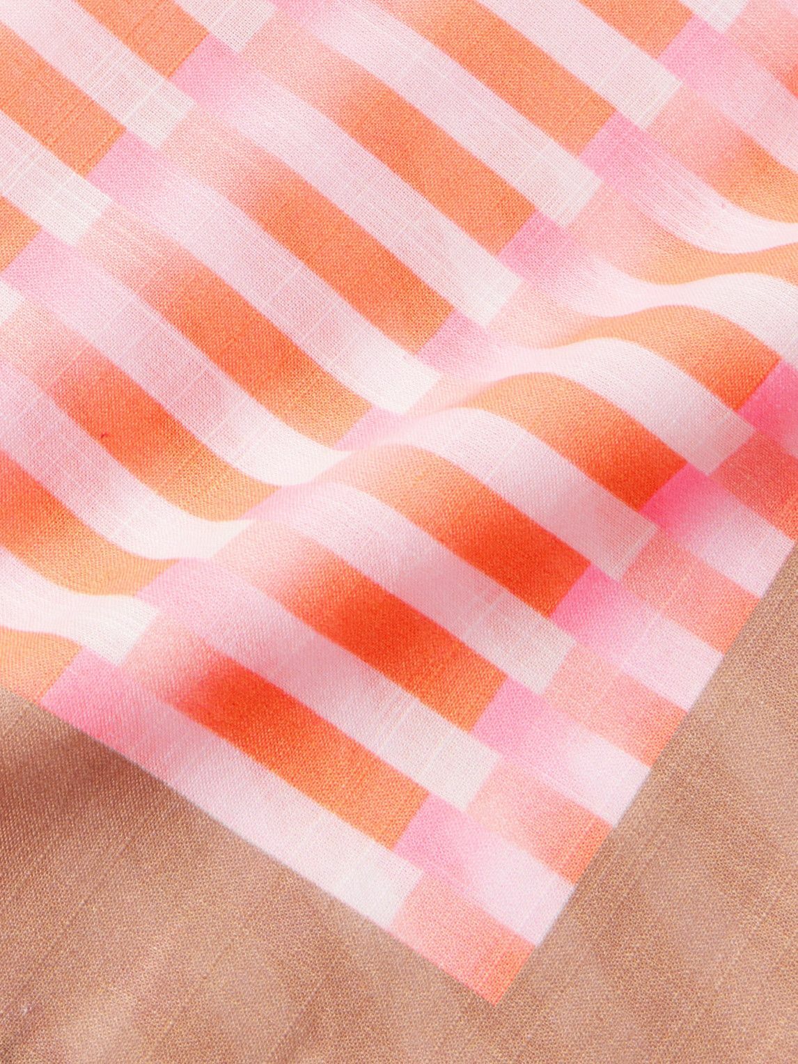 Richard James - Striped Cotton-Voile Pocket Square
