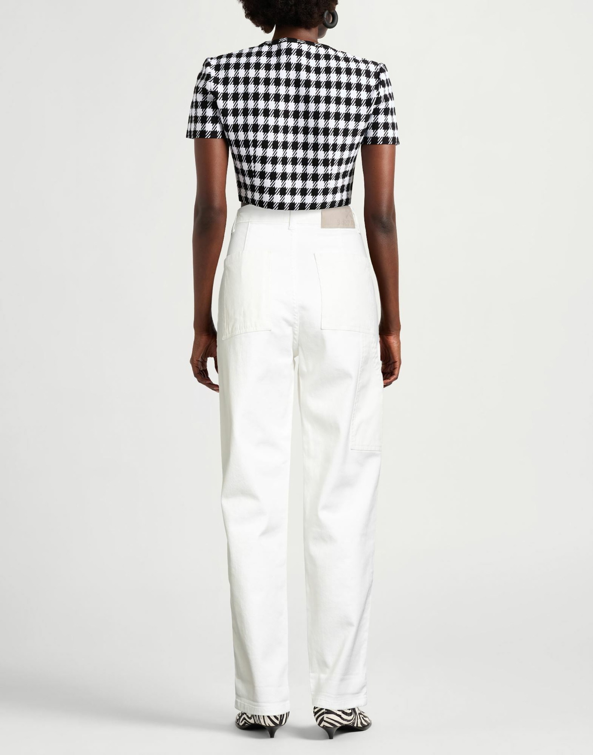 Berna Womens Pants in Off white