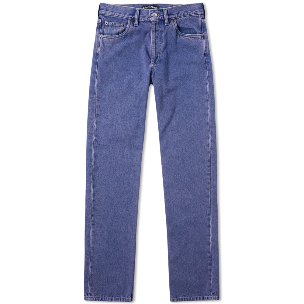 Balenciaga 5 Pocket Regular Fit Jean Balenciaga
