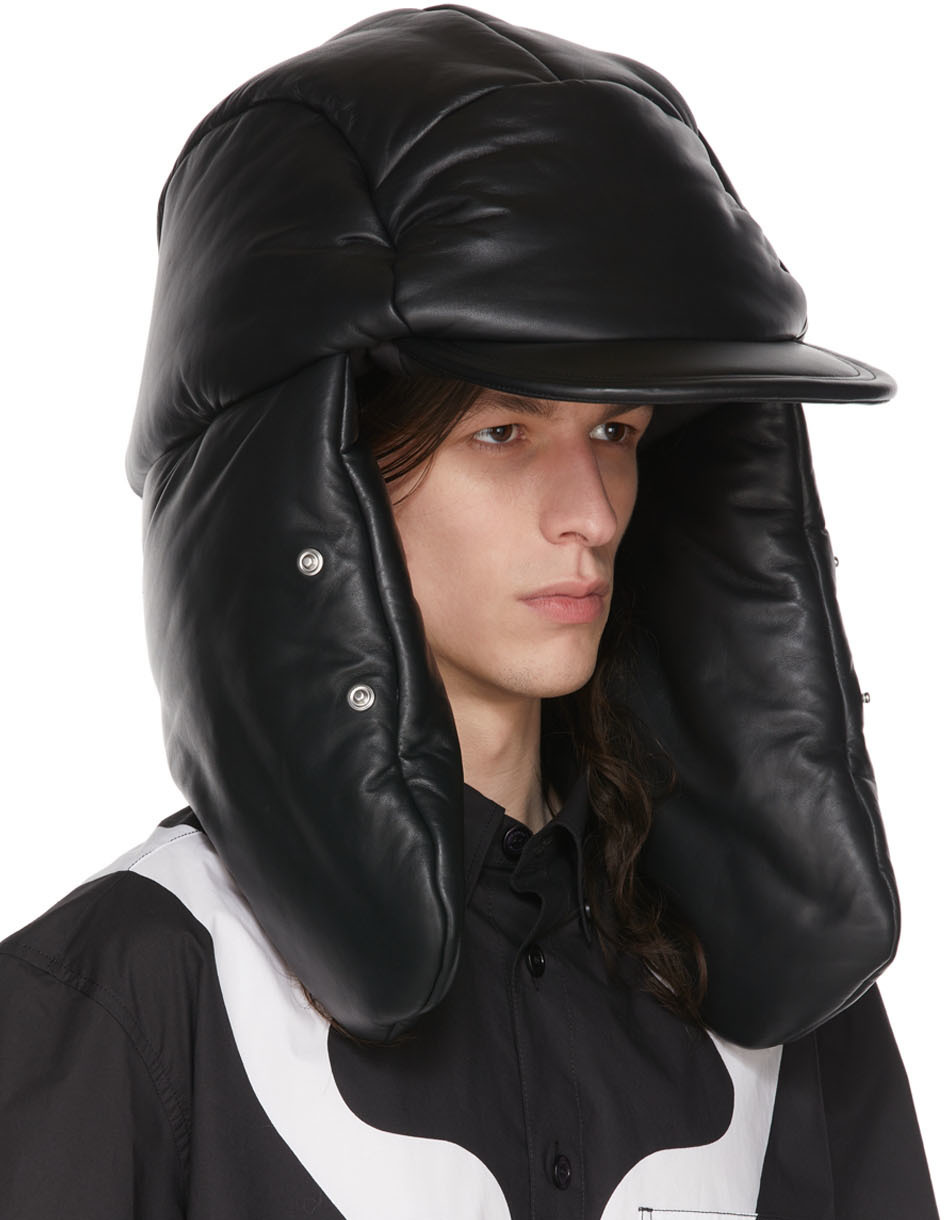ト*ナ様 BURBERRY ブラック キャップ　XL Burberry Black Oversized Cap Burberry