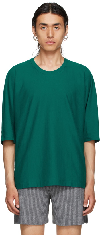 Photo: Homme Plissé Issey Miyake Green Release-T 1 T-Shirt