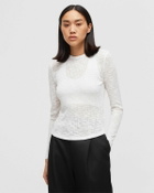 Free People AURA LAYERING TOP White Womens Longsleefe