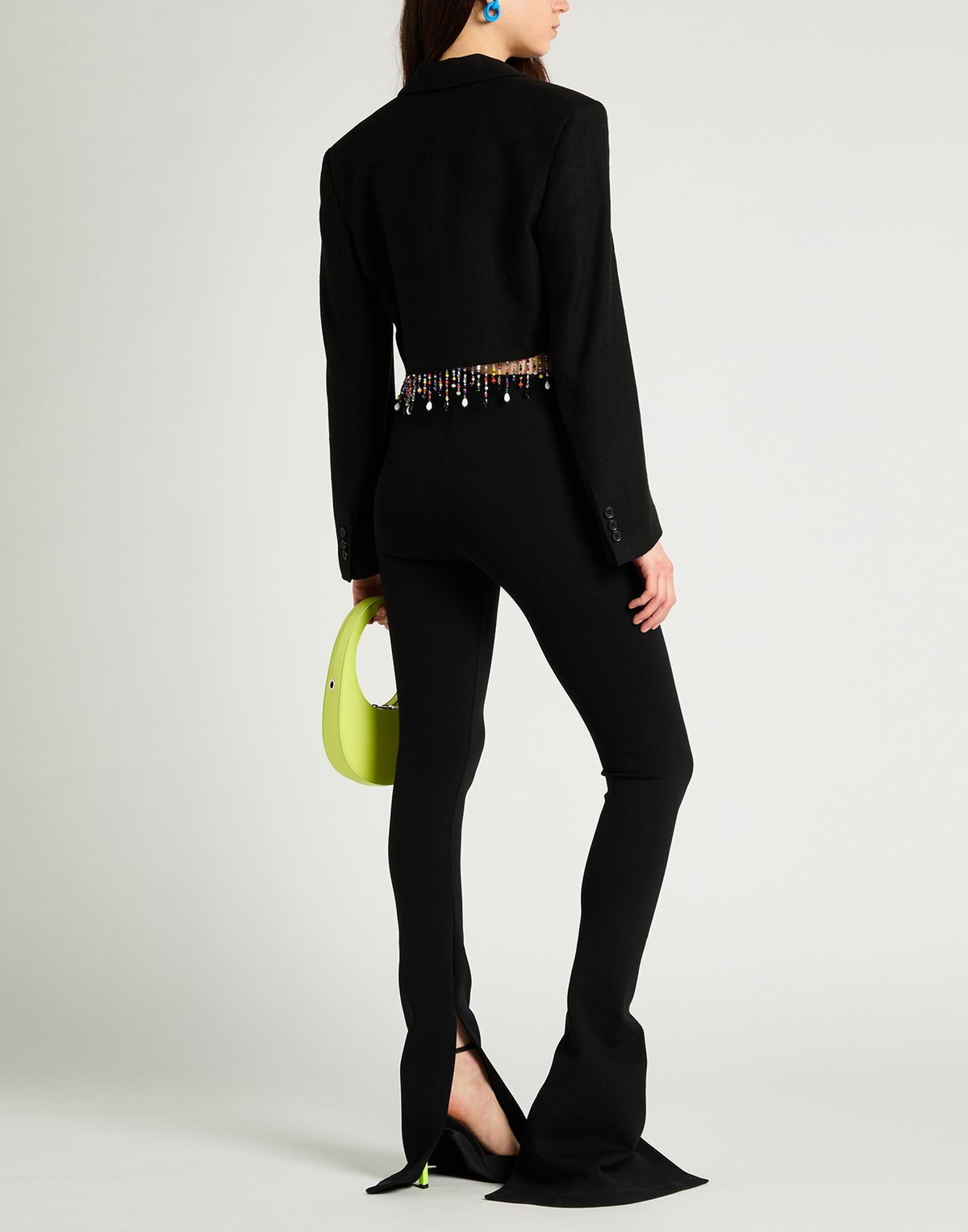Msgm Womens Blazer in Black