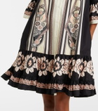 La DoubleJ Choux printed cotton poplin shirt dress