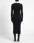 Jucca Womens Midi dress in Black