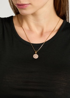 Crystal Haze Ms. Vaxxine 18kt Gold-plated Pendant - One Size