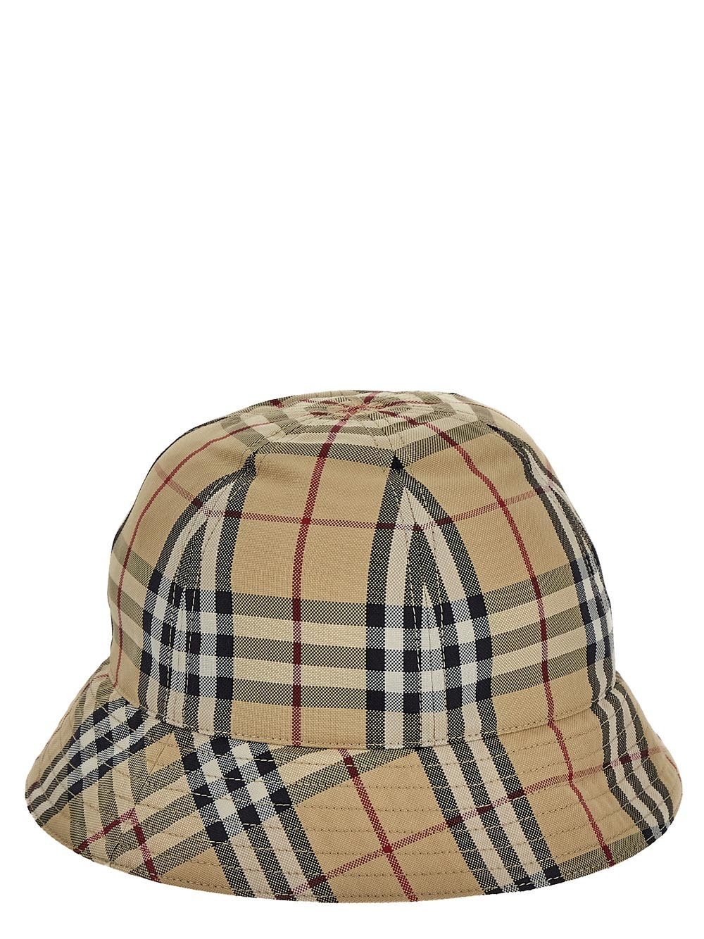 ハット Burberry SS24 Bucket hat check (8079490 KNIGHTIPCHECK) Burberry Equestrian Knight Design Check Bucket Hat | Saks