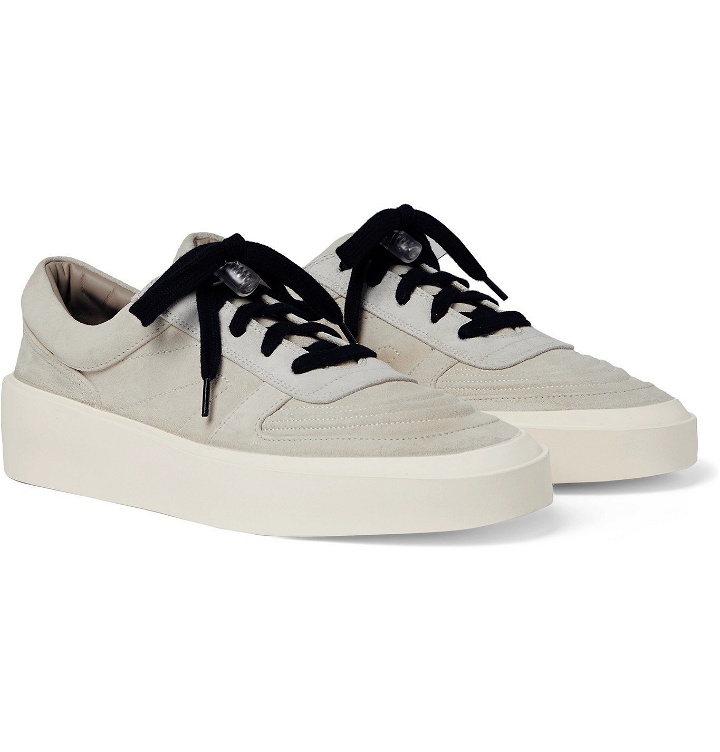 Photo: Fear of God - Skate Low Suede Sneakers - Neutrals