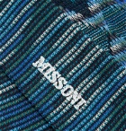Missoni - Cotton-Blend Jacquard Socks - Blue