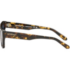 Off-White Brown Flint Sunglasses