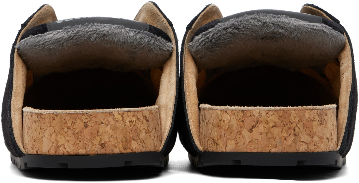 Balenciaga Black Dumbo Mule Flats