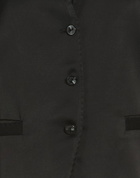 Agnona Womens Tailored Vest in Black