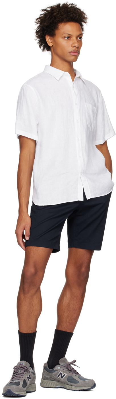Vince White Pocket Shirt
