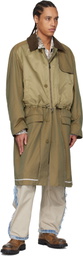 Andersson Bell Beige Bomber Mix Coat