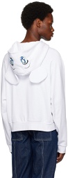 Liberal Youth Ministry White Anime Hoodie