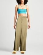 Dries Van Noten Womens Pants in Khaki